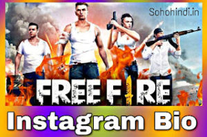 Free Fire Bio for Instagram