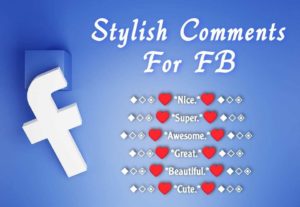 Facebook Stylish Comments